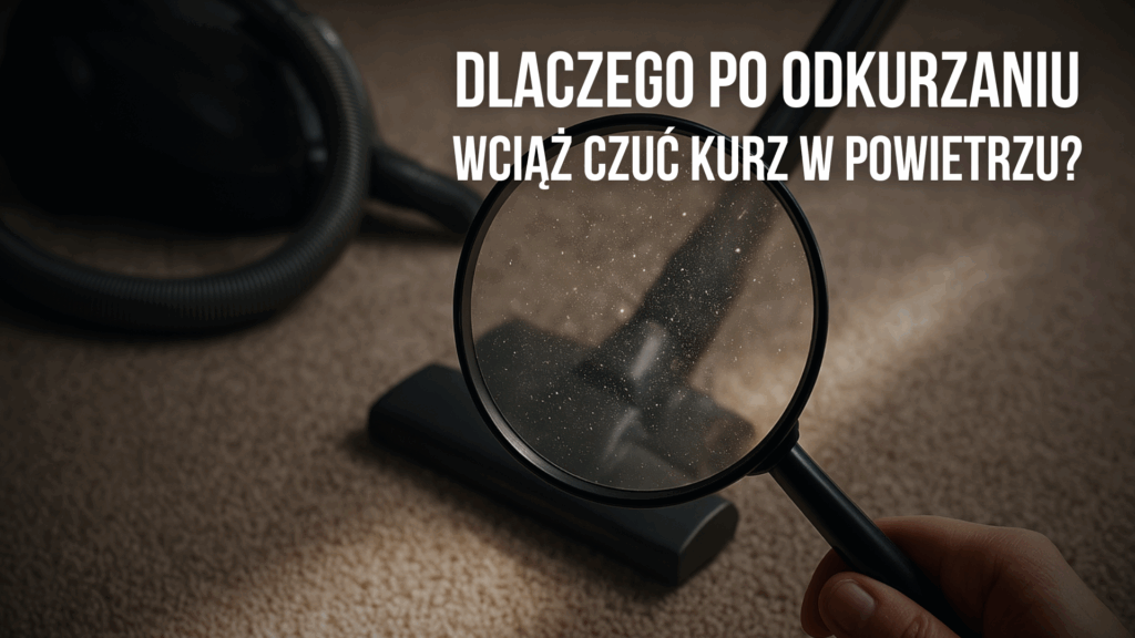 Dlaczego po odkurzaniu wciąż czuć kurz w powietrzu?