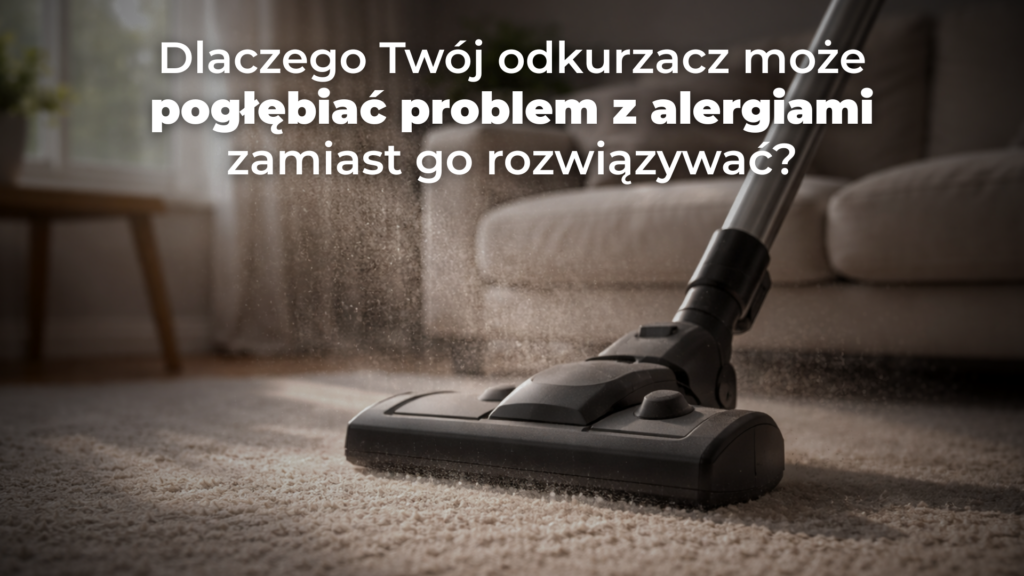 Dlaczego Twój odkurzacz może pogłębiać problem z alergiami zamiast go rozwiązywać?