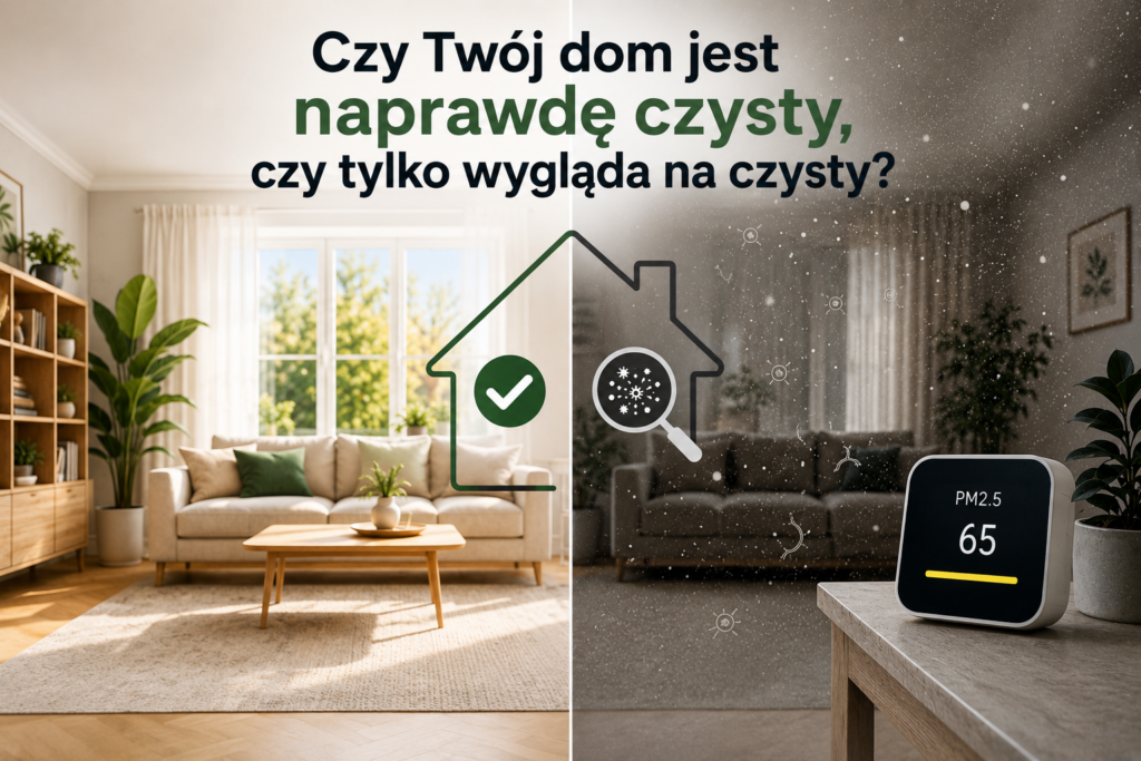 Czy Twój dom jest naprawdę czysty, czy tylko wygląda na czysty?